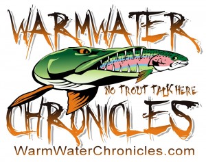 Fly fishing for bass, pike, carp and other warm water fish.