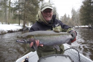 Guided trips for salmon, steelhead and trout on the Muskegon River, Manistee River and Pere Marquette River.