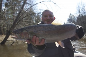 Guided trips for salmon, trout and steelhead.