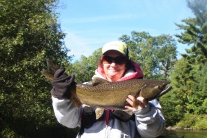 Guided fishing trips from Baldwin to Ludington.